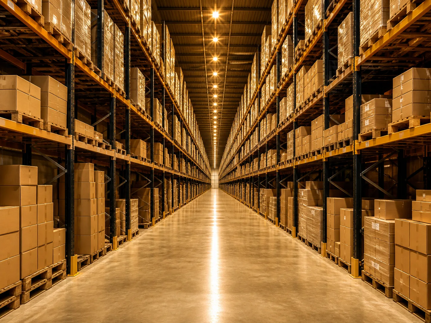 Centro de distribui&ccedil;&atilde;o para log&iacute;stica e armazenagem